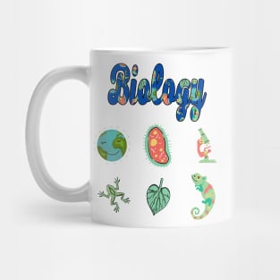 BIOLOGY STICKERS Mug